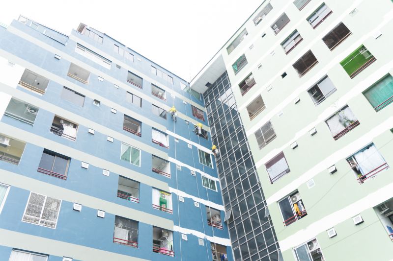 Completed Multi-story Building